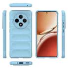For OPPO A3 Pro 5G / F27 Pro+ Magic Shield TPU + Flannel Phone Case(Light Blue) - 3
