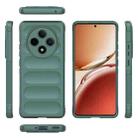 For OPPO A3 Pro 5G / F27 Pro+ Magic Shield TPU + Flannel Phone Case(Dark Green) - 3