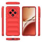 For OPPO A3 Pro 5G / F27 Pro+ Magic Shield TPU + Flannel Phone Case(Red) - 3