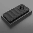 For OPPO A3 Pro 5G / F27 Pro+ Magic Shield TPU + Flannel Phone Case(Black) - 2