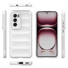 For OPPO Reno12 Pro Global Magic Shield TPU + Flannel Phone Case(White) - 3