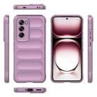 For OPPO Reno12 Pro Global Magic Shield TPU + Flannel Phone Case(Purple) - 3
