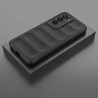 For OPPO Reno12 Pro Global Magic Shield TPU + Flannel Phone Case(Black) - 2
