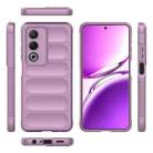 For OPPO A3 Pro India Magic Shield TPU + Flannel Phone Case(Purple) - 3