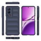 For OPPO A3 Pro India Magic Shield TPU + Flannel Phone Case(Dark Blue) - 3