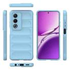 For OPPO A3 Pro India Magic Shield TPU + Flannel Phone Case(Light Blue) - 3