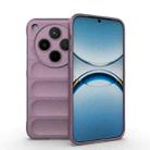 For OPPO Find X8 5G Magic Shield TPU + Flannel Phone Case(Purple) - 1