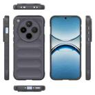 For OPPO Find X8 5G Magic Shield TPU + Flannel Phone Case(Dark Grey) - 3