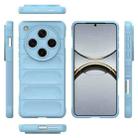 For OPPO Find X8 Pro 5G Magic Shield TPU + Flannel Phone Case(Light Blue) - 3