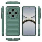 For OPPO Find X8 Pro 5G Magic Shield TPU + Flannel Phone Case(Dark Green) - 3