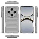 For OPPO Find X8 Pro 5G Magic Shield TPU + Flannel Phone Case(Grey) - 3