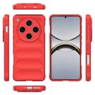 For OPPO Find X8 Pro 5G Magic Shield TPU + Flannel Phone Case(Red) - 3