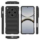 For OPPO Find X8 Pro 5G Magic Shield TPU + Flannel Phone Case(Black) - 3