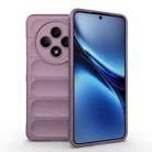 For OPPO Reno12 F 5G Global Magic Shield TPU + Flannel Phone Case(Purple) - 1