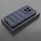 For OPPO F29 5G Global Magic Shield TPU + Flannel Phone Case(Dark Blue) - 2