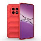 For OPPO F29 5G Global Magic Shield TPU + Flannel Phone Case(Red) - 1