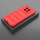 For OPPO F29 5G Global Magic Shield TPU + Flannel Phone Case(Red) - 2