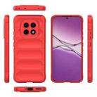 For OPPO F29 5G Global Magic Shield TPU + Flannel Phone Case(Red) - 3