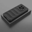 For OPPO F29 5G Global Magic Shield TPU + Flannel Phone Case(Black) - 2