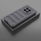For OPPO F29 Pro 5G Global Magic Shield TPU + Flannel Phone Case(Dark Grey) - 2