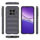 For OPPO F29 Pro 5G Global Magic Shield TPU + Flannel Phone Case(Dark Grey) - 3