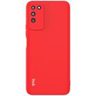 For Huawei Honor X10 5G IMAK UC-2 Series Shockproof Full Coverage Soft TPU Case(Red) - 1