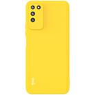 For Huawei Honor X10 5G IMAK UC-2 Series Shockproof Full Coverage Soft TPU Case(Yellow) - 1