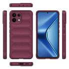 For OPPO K13 5G Magic Shield TPU + Flannel Phone Case(Wine Red) - 3
