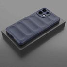 For OPPO K13 5G Magic Shield TPU + Flannel Phone Case(Dark Blue) - 2