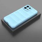 For OPPO K13 5G Magic Shield TPU + Flannel Phone Case(Light Blue) - 2