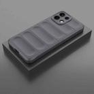 For OPPO K13 5G Magic Shield TPU + Flannel Phone Case(Dark Grey) - 2