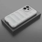 For OPPO Reno14 F Magic Shield TPU + Flannel Phone Case(Grey) - 2