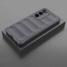 For OPPO A5 5G Global / K13x 5G Global Magic Shield TPU + Flannel Phone Case(Dark Grey) - 2