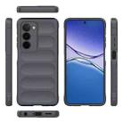For OPPO A5 5G Global / K13x 5G Global Magic Shield TPU + Flannel Phone Case(Dark Grey) - 3