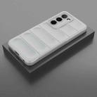 For OPPO A5 5G Global / K13x 5G Global Magic Shield TPU + Flannel Phone Case(Grey) - 2