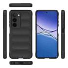 For OPPO A5 5G Global / K13x 5G Global Magic Shield TPU + Flannel Phone Case(Black) - 3