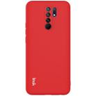 For Xiaomi Redmi 9 IMAK UC-2 Series Shockproof Full Coverage Soft TPU Case(Red) - 1