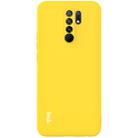 For Xiaomi Redmi 9 IMAK UC-2 Series Shockproof Full Coverage Soft TPU Case(Yellow) - 1