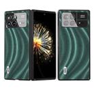 For Xiaomi Mix Fold 3 ABEEL Galactic Pattern Protective Phone Case(Green) - 1