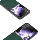 For Xiaomi Mix Flip ABEEL Genuine Leather Litchi Texture Phone Case(Green) - 3