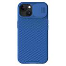 For iPhone 15 NILLKIN CamShield Pro Magnetic Magsafe Phone Case(Blue) - 1