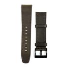 22mm Universal Retro Texture Leather Watch Band(Coffee Color) - 1