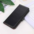 For Motorola Moto G15 4G Magnetic Crazy Horse Texture Genuine Leather Phone Case(Black) - 2