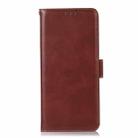 For Motorola Moto G15 4G Magnetic Crazy Horse Texture Genuine Leather Phone Case(Brown) - 3