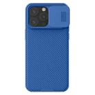 For iPhone 15 Pro NILLKIN CamShield Pro PC Phone Case(Blue) - 1