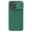For iPhone 15 Pro NILLKIN CamShield Pro PC Phone Case(Green) - 1