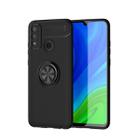 For Huawei P Smart (2020) Lenuo Shockproof TPU Protective Case with Invisible Holder(Black) - 1