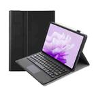 For Huawei MatePad 11.5 2023 AH17-A Lambskin Texture Ultra-thin Detachable Bluetooth Keyboard Leather Case with Touchpad(Black) - 1