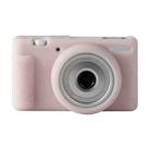 For Sony ZV-1F / ZV1 M2 Soft Silicone Protective Case(Jello Pink) - 1