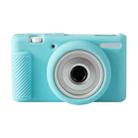 For Sony ZV-1F / ZV1 M2 Soft Silicone Protective Case(Sky Blue) - 1